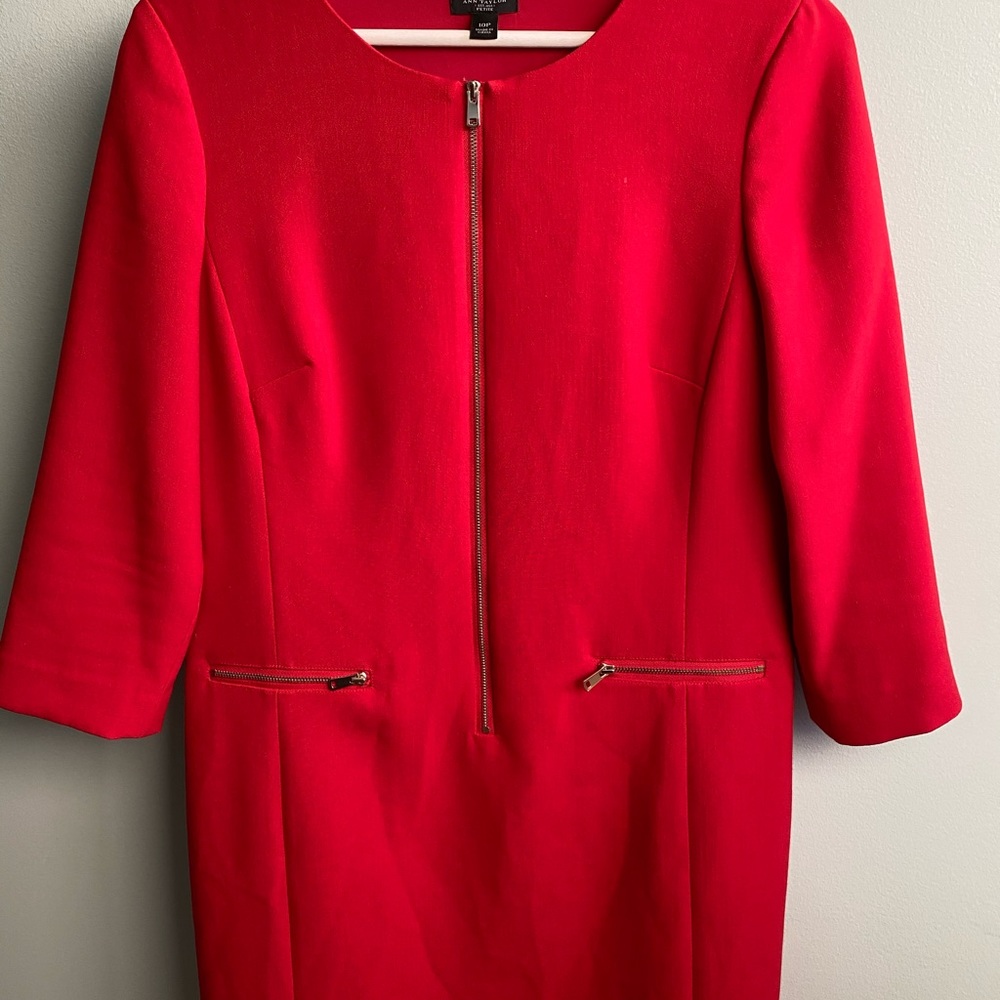 Ann Taylor Red Dress